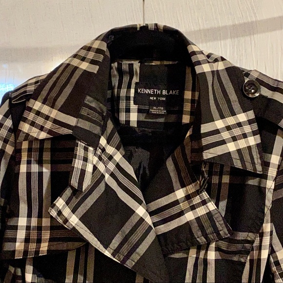 Plaid Kenneth Blake Lined Spring Jacket - Picture 2 of 9